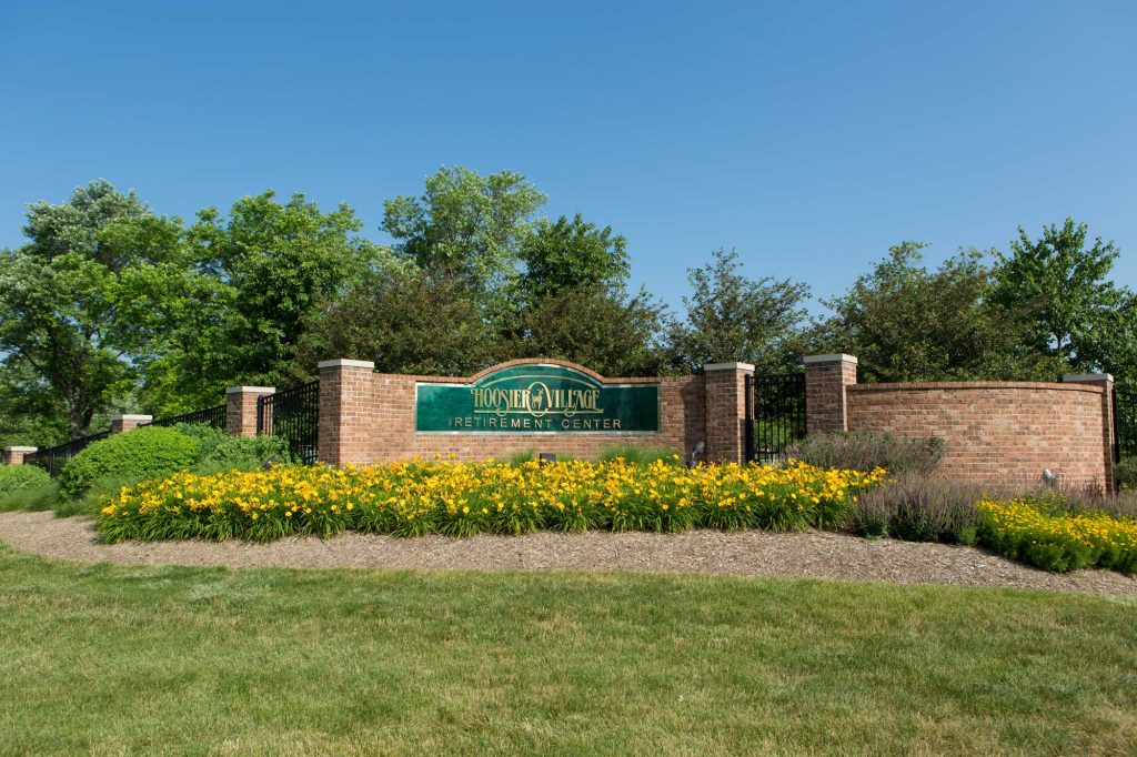 Hoosier Village Entrance