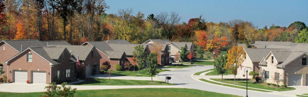 Woodside neighborhood at Hoosier VIllage