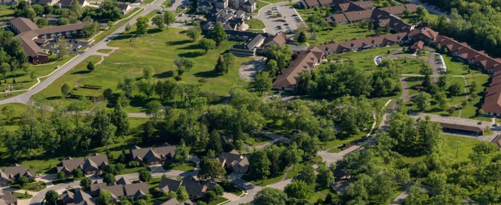 Hoosier Village aerial