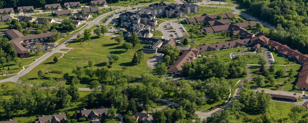 Aerial of Hoosier Village