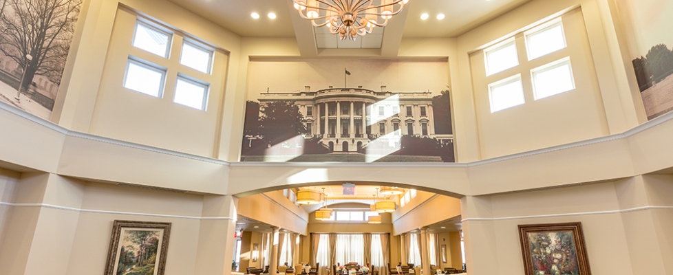 Entrance to Roosevelts Dining Room