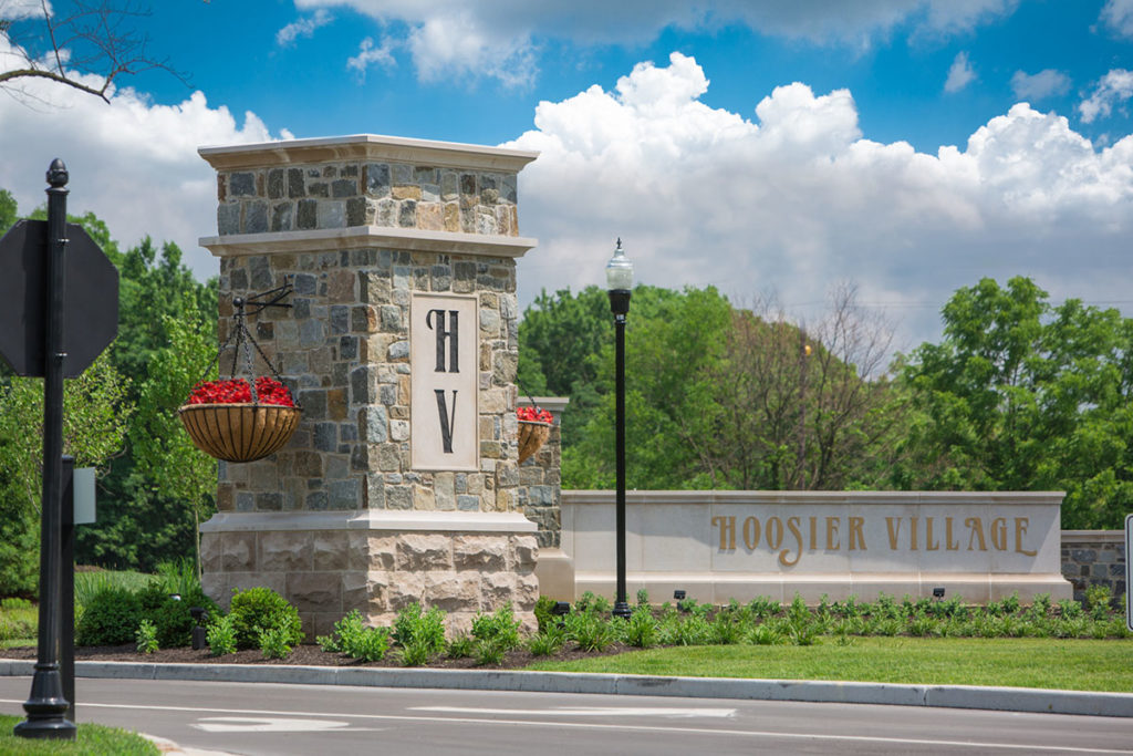 Hoosier VIllage Entrance