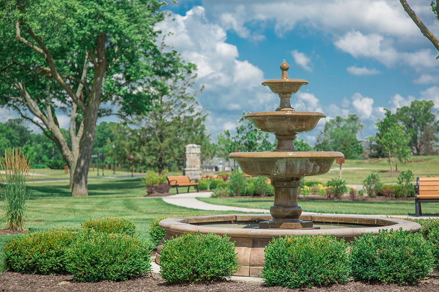 Fountain in Village Park
