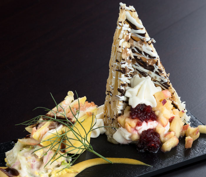 Chefs Featured Dessert Fine Dining at Hoosier Village